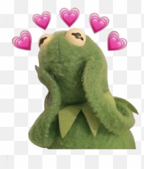 Meme Emoji - Kermit The Frog Meme Hearts,Love Emoji Meme