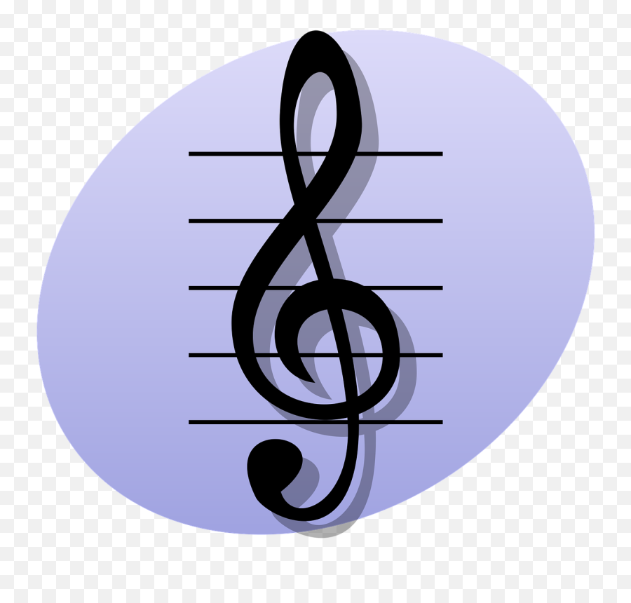 Treble Clef Png Music Range Music Note - Treble Clef Emoji,Gold Emoji Keyboard