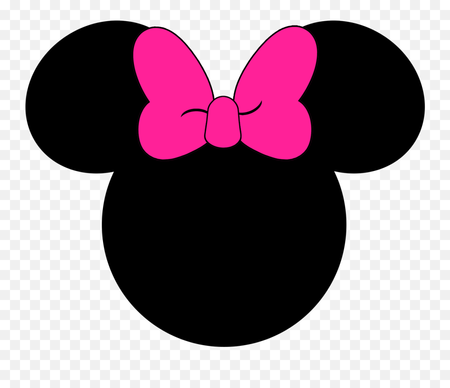 Heels Clipart Minnie Mouse Heels - Printable Minnie Mouse Head Silhouette Emoji,Emoji Minnie Mouse