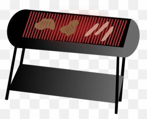 Simple Bbq Grill Vector Clipart Image - Emoji