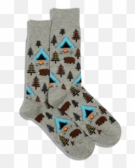 Mens Socks - Sock Emoji,Fire Emoji Socks