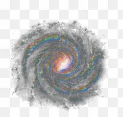 Glitch Galaxy Milkyway Galaxyedit - Nebula Spiral Transparent Emoji