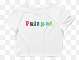 Friends - Womenu2019s Crop Tee Crop Top Emoji,Womens Emoji Shirt