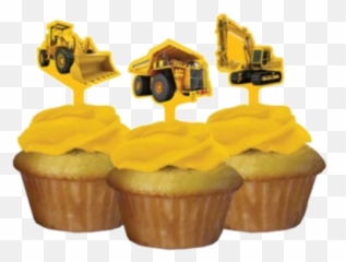 Products u2013 Tagged Cupcake Toppers Just For Kids - Boy Construction Birthday Party Theme Emoji