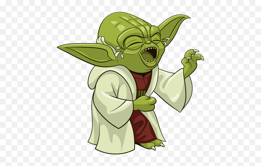 Vk Sticker 11 From Collection Holiday Yoda Download For Free - Cartoon Emoji,Holiday Emoji Free