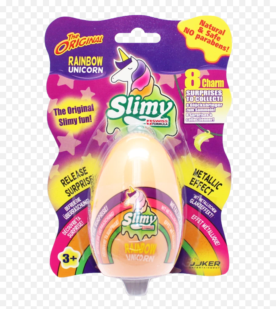 Slimy Rainbow Unicorn Egg - Slimy Rainbow Unicorn Emoji,Rainbow Unicorn Emoji