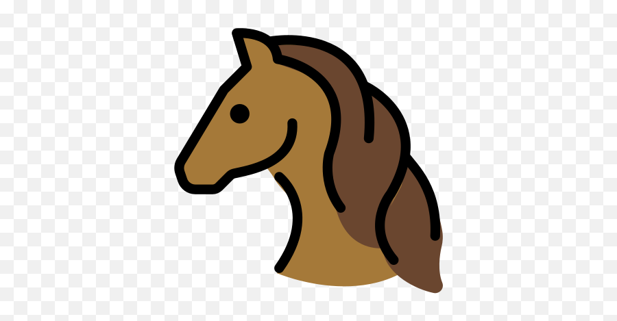 Horse Face Emoji - Emojis De Caballo,Mustang Emoji