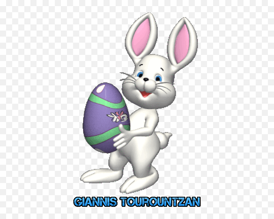 Easter Bunny Easter - Easter Bunny Easter Gifs Emoji,Easter Bunny Emoticon