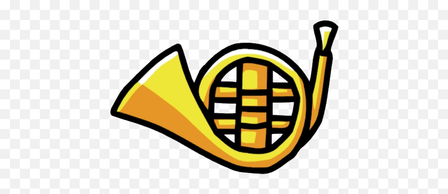 Categorymusical Items Scribblenauts Wiki Fandom - Happy Emoji,French Horn Emoji