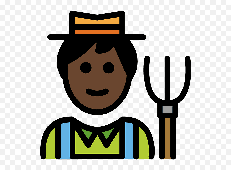Man Farmer Emoji Clipart Free Download Transparent Png - Farmer,Taking A Bow Emoji
