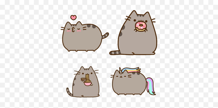 Pusheen - Pusheen The Cat Emoji,Pusheen The Cat Emoji