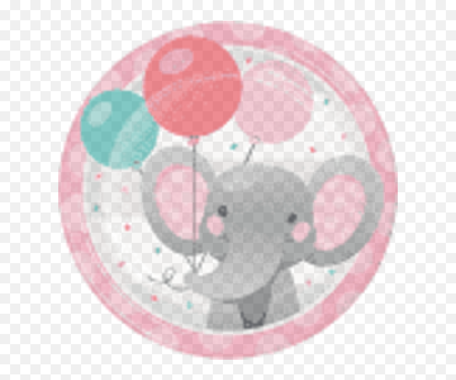 Enchanting Elephant Girl - Pop Party Supply Emoji,Girl Pig Emoji