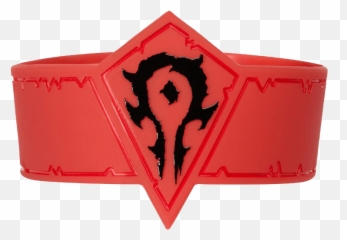 Warcraft Movie Horde Rubber Bracelet - Solid Emoji
