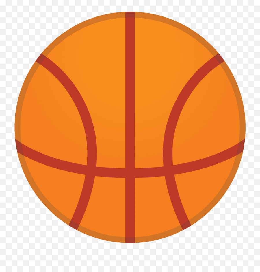 Basketball Emoji Clipart - Emoji Balon De Basquet,Volleyball Emoji Android