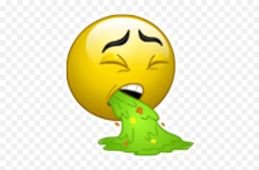 Vomit Emoji Gif 9 Gif Images Download - Throwing Up Emoji Gif,Disgusted Emoji