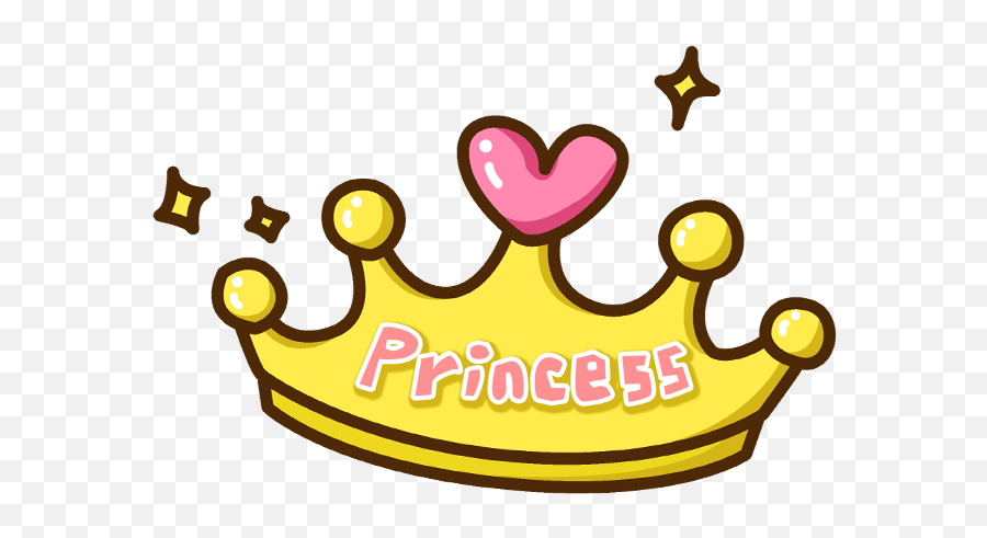 Princess Crown Hat Freetoedit - Baby Crown Cartoon Emoji,Princess Crown Emoji