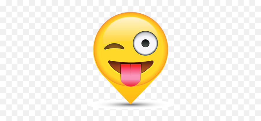 10 Best Map Marker Smiley Graphics - Black Circle Emoji,Crazy Emoticons