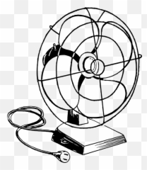 Air Blower Blowing - Electrical Fan Clipart Emoji