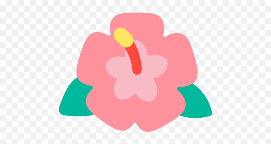 Hibiscus Emoji - Emoji,Hibiscus Emoji