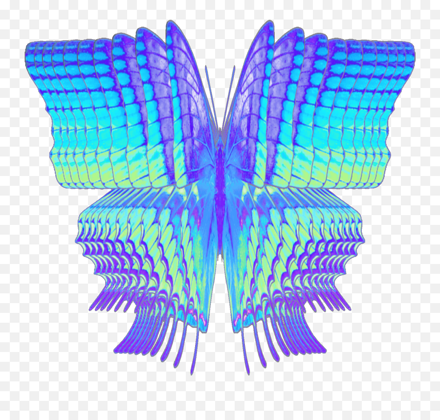 Aesthetic Color Dream Emoji Glitt - Butterfly Wings Gif,Rainbow Emoji Gif