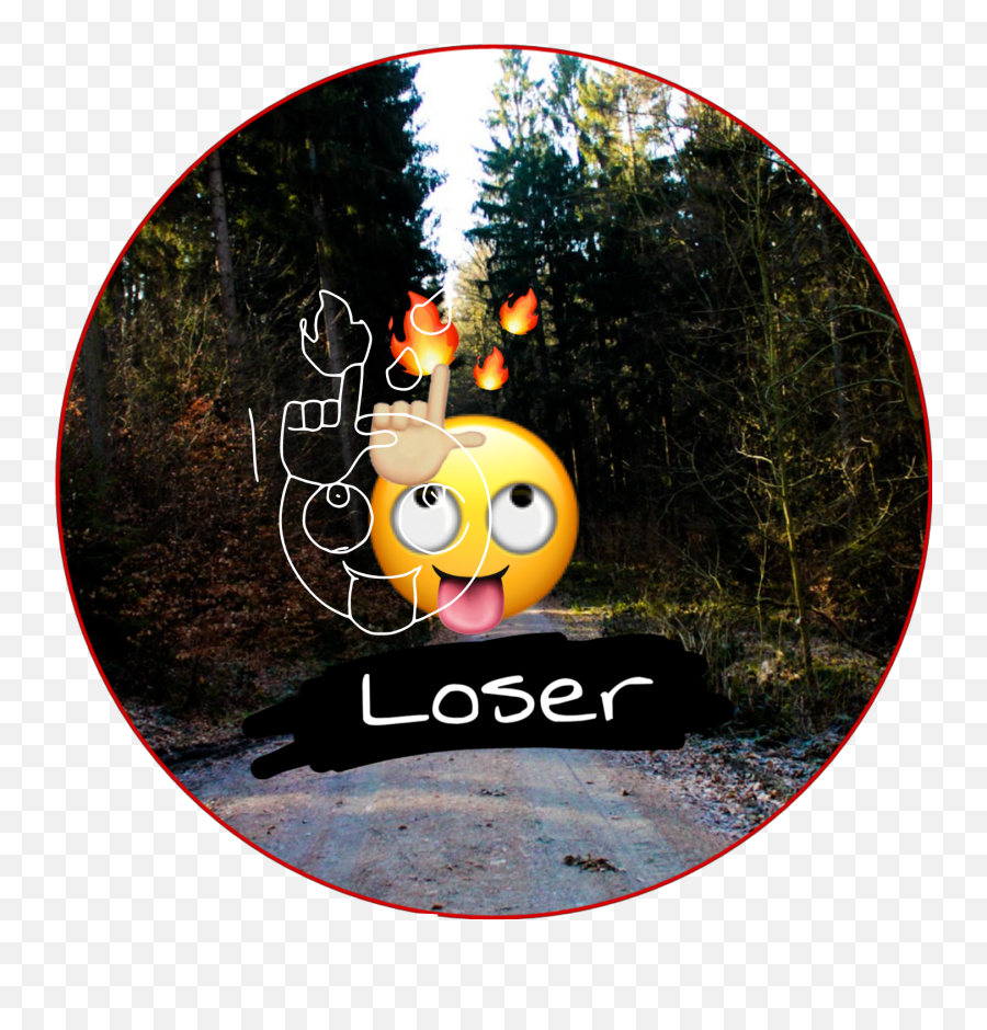 Loser Emoji Iconic - Illustration,Boi Emoji