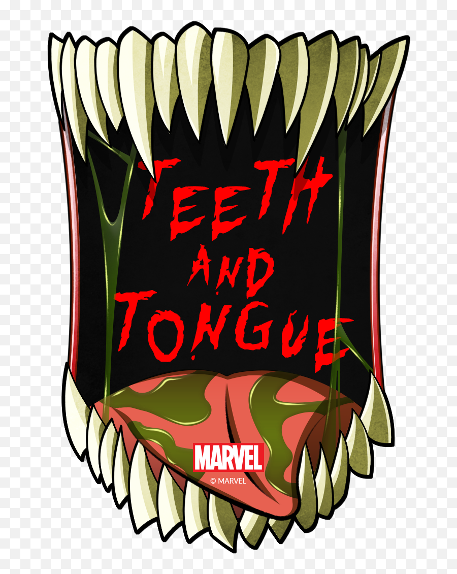 Venom Teeth Clipart - Poster Emoji,Venom Emoji
