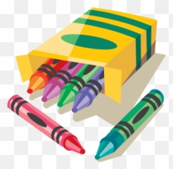 Crayons Clipart Transparent Background - Box Of Crayons Clipart Emoji,Crayon Emoji