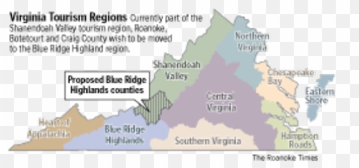 Roanoke Valley Wants Va Tourism To Get A Map Business - Roanoke Valley Map Emoji,Eastern Emoticons