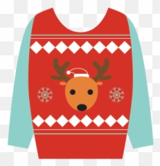 Ugly Christmas Sweaters By Menard Interactive - Sweater Emoji,Emoji Christmas Sweater