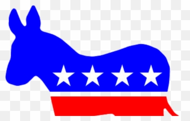 Clipart Democratic Donkey Transparent - Background Logo Emoji