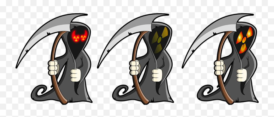 Grim Reaper Atom - Gambar Animasi Grim Reaper Emoji,Grim Reaper Emoji