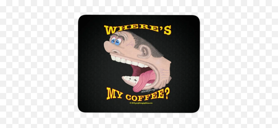 A Wheres My Coffee - Tyrannosaurus Emoji,Chattering Teeth Emoji
