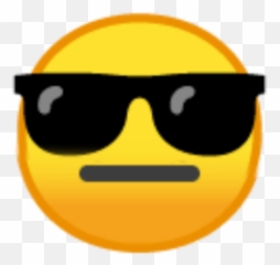 Largest Collection Of Free - Smiley Face With Sunglasses Emoji Transparent