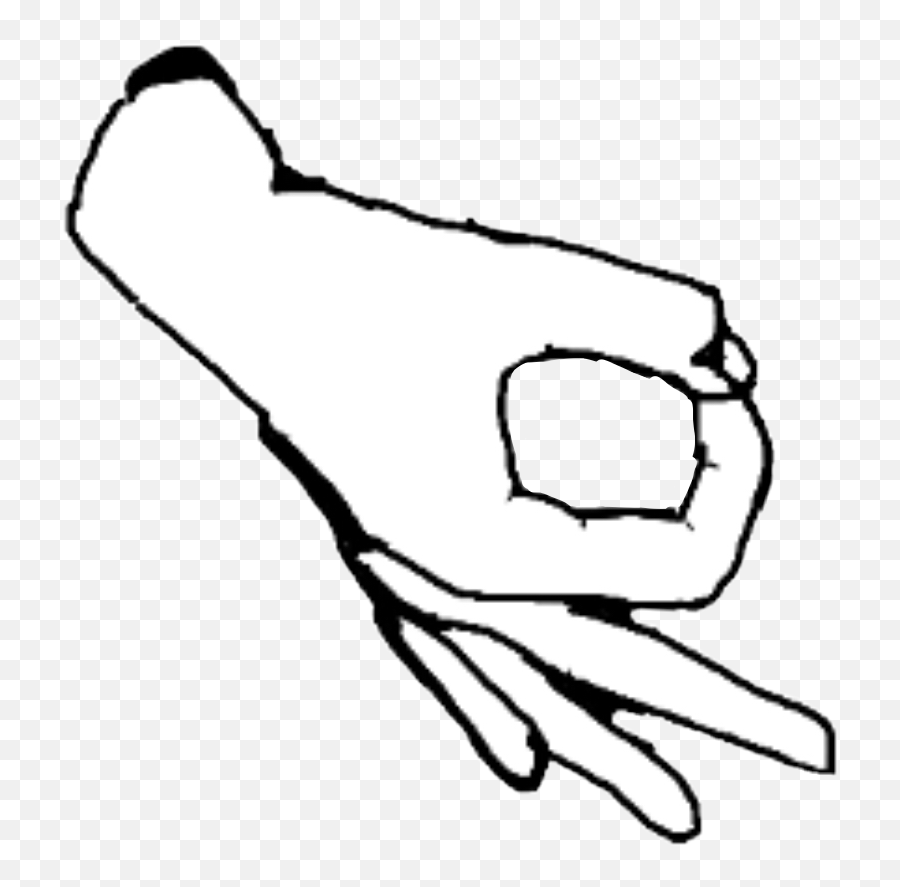 Download Ok Prank Funny Hand Freetoedit - Ok Prank Hd Prank Hand Emoji,Black Ok Hand Emoji
