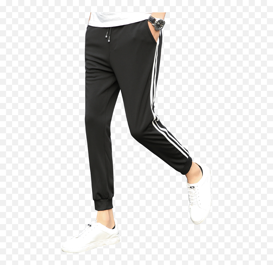 Summer Design Brand Casual Pants Male Pure Color Trousers - Pocket Emoji,Emoji Jogger