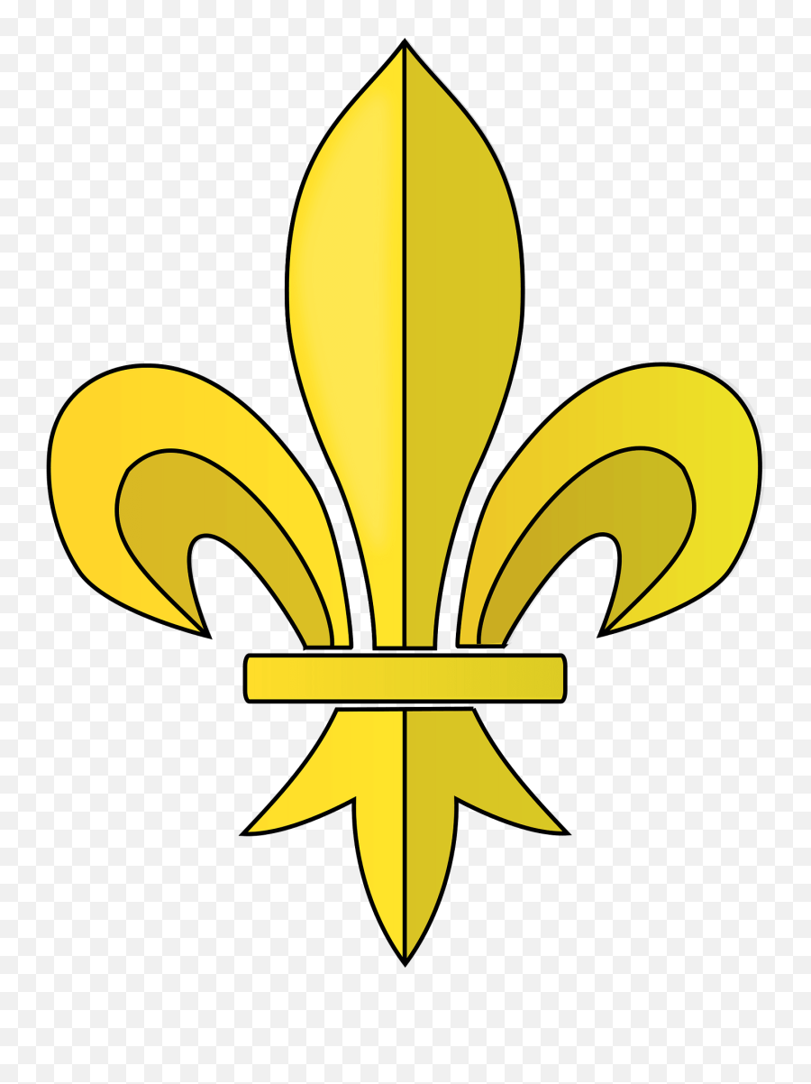 Fleur De Lis Design Clipart - Bretonnian Fleur De Lys Emoji,Fleur De Lis Emoji