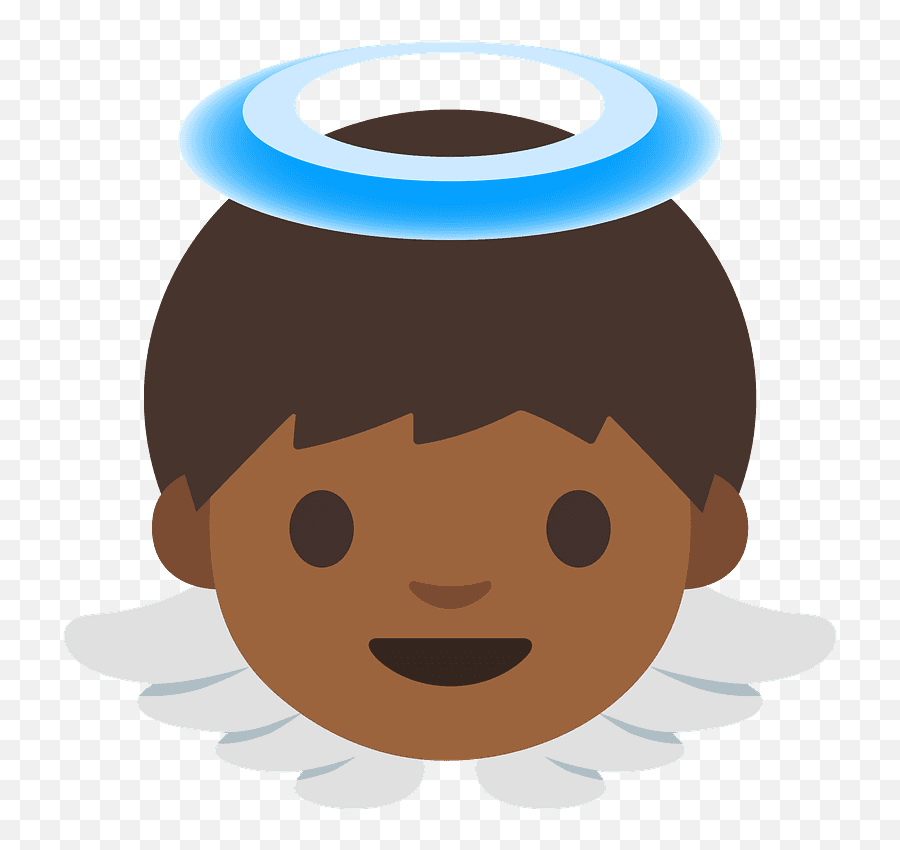 Baby Angel Emoji Clipart Free Download Transparent Png - A Big Red O,Emoji Angel