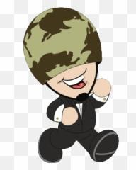 Military clipart little soldier - Fictional Character Emoji