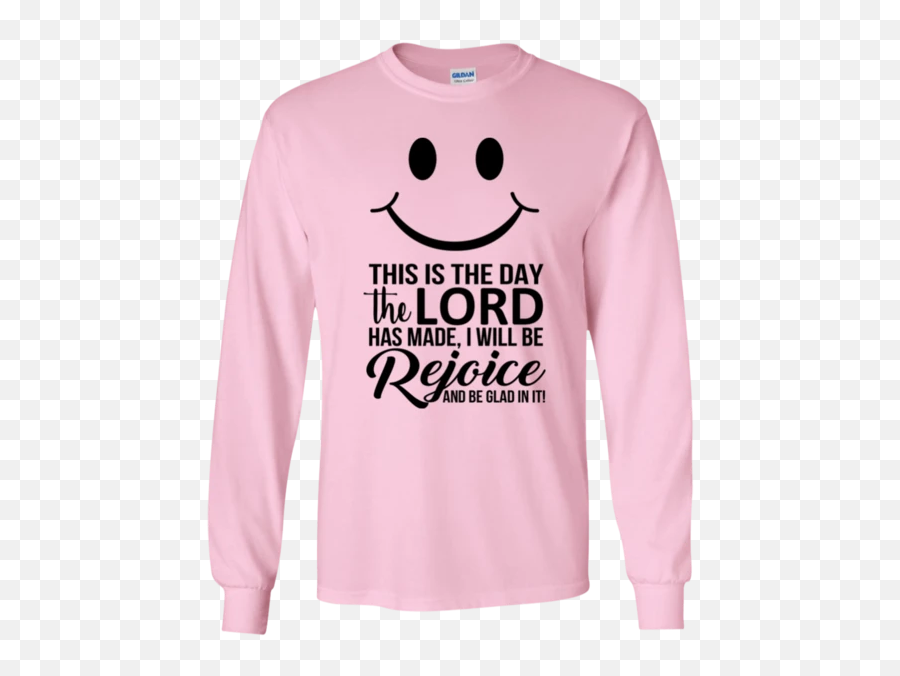 Christian Long Sleeve Shirts For Girls And Kids High - Long Sleeve Emoji,Religious Emoticon