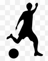Football player Sport Athlete - Soccer Player Silhouette png Games Png Emoji