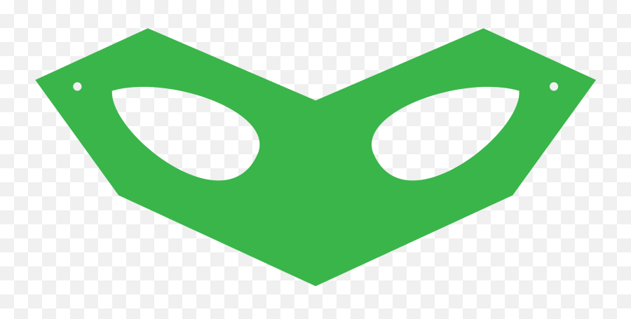Mask Clipart Green Mask Green - Green Lantern Mask Outline Emoji,Green Lantern Emoji