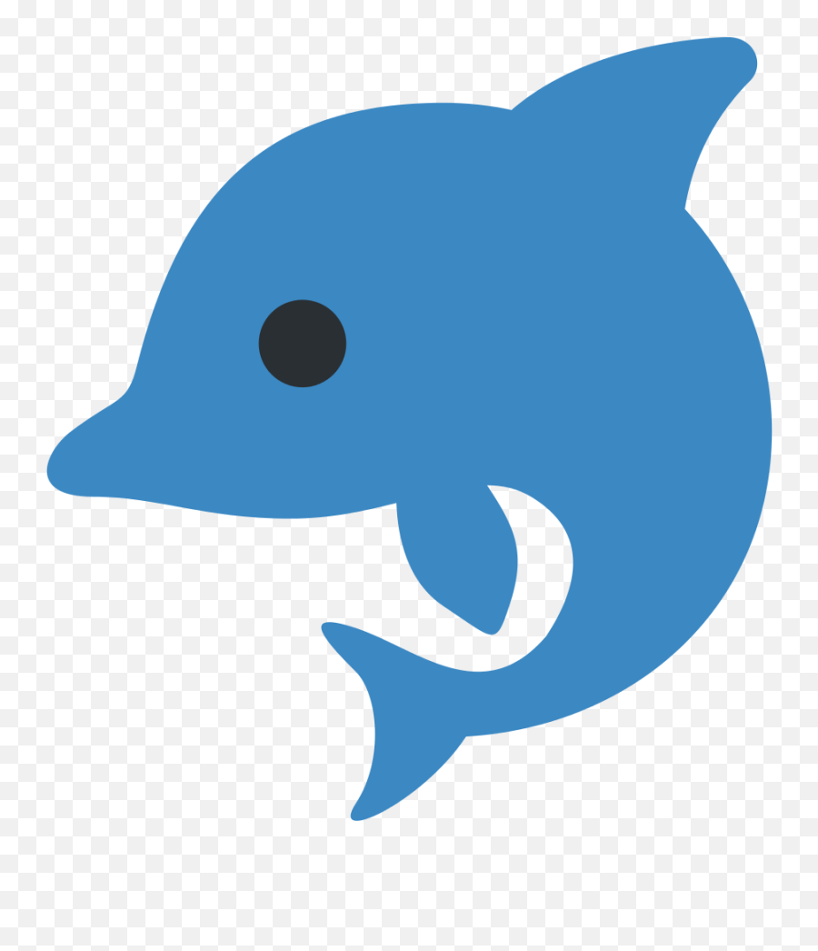 Twemoji 1f42c - Discord Dolphin Emoji,Dolphin Emoji