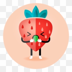 Emoji Berries Nairi Gharibian Illustration Design - Portable Network Graphics,Disgusted Emoji
