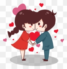 Couple Png And Vectors For Free - Long Distance Love Cartoons Emoji,Gay Couple Emoji