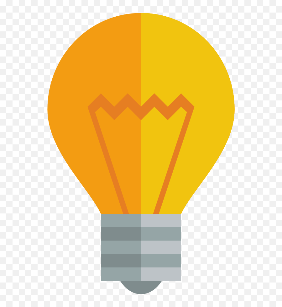 Light Bulb Icon - Light Bulb Flat Png Emoji,Lightbulb Emoji