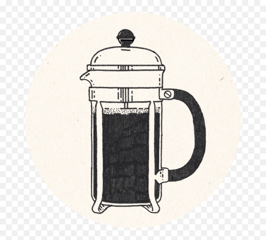 Kettle Drawing Step By Transparent - French Press Coffee Drawing Emoji,Kettle Emoji