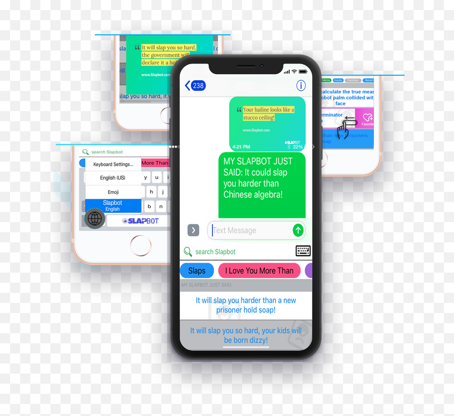 Slapbot - Mobile Phone Emoji,Face Slap Emoji