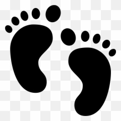 Footprint Computer Icons Clip Art - Baby Feet Icon Emoji,Footprint Emoji
