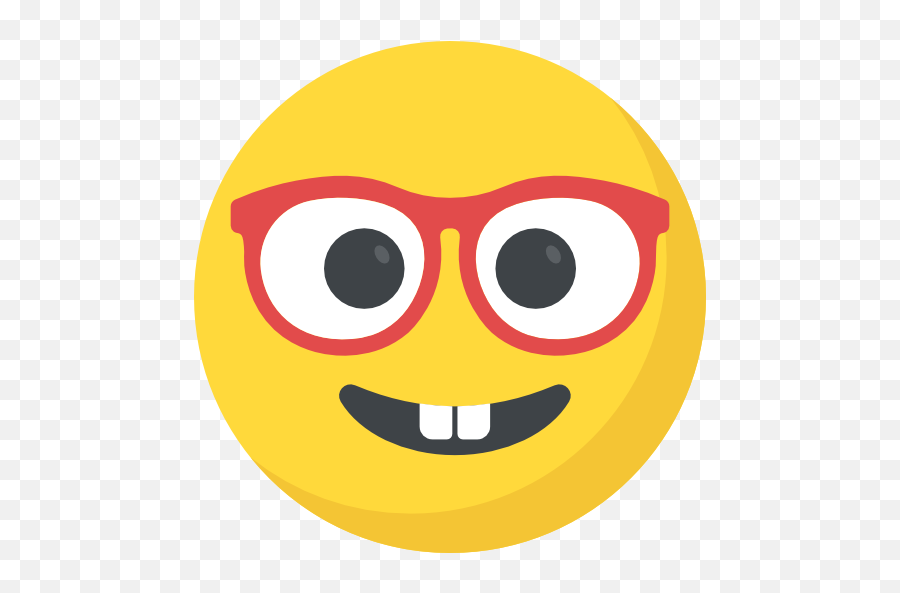Nerd - Free Smileys Icons Icon Emoji,Nerd Emoticons