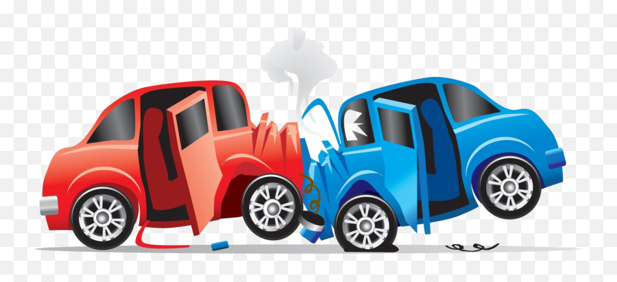 Library Of Car Collision Banner Royalty - Cartoon Car Crash Png Emoji,Collision Emoji